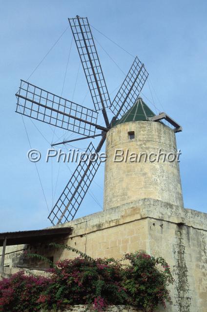 malte 34.JPG - Moulin à vent de Ta' Kolatransformée en musée folkloriqueXaghraIle de GozoMalte